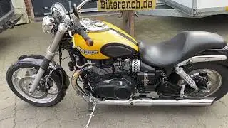 ClassicScheune / Bikeranch: Triumph Speedmaster - EZ 2003 - feiner Umbau - passender Original-Sound