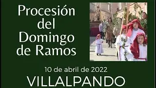 Procesión de Ramos en Villalpando.