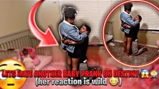 ДАВАЙТЕ УСТРОИМ ЕЩЕ ОДНУ ДЕТСКУЮ РОЗЫГРЫШКУ 😱🙈 (ее реакция просто бешеная 😳)