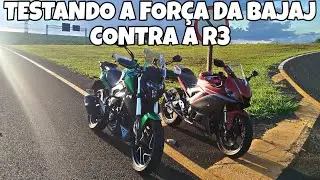 R3 REMAP VS DOMINAR 400 | TESTANDO A FORÇA DA BAJAJ