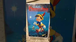Disney&rsquo;s Pinocchio VHS tape #shotrs #disney #pinocchio #vhscollector #waltdisneyanimationstudios