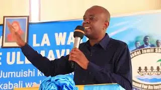 KONGAMANO LA WENYE ULEMAVU LAFUNGULIWA, KATIBU TAWALA ATOA MAAGIZO.
