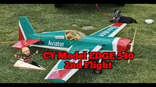 CY Models EDGE 540 2nd flight