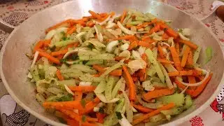 SALADA DE CENOURA COM CHUCHU A MELHOR QUE JÁ COMI