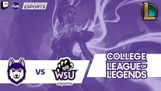 League of Legends | CLOL Playoffs Semi Finals | UW Esports vs. Weber State University Esports