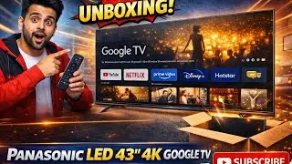 Panasonic 43 inch 4K Google LED TV (TH-43PX735DX) 2026  Unboxing & Detailed Review! 📺