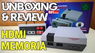 Unboxing & Review Nes Classic Mini Copia con HDMI y Memoria Extraible Más Barata del Mercado