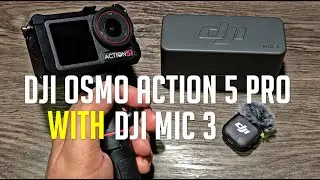 Сравнение настроек аудиотеста и видеоблога DJI Osmo Action 5 Pro с DJI Mic 3 4K 60 кадров в секунду