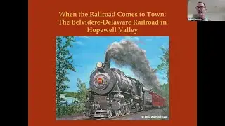 The Belvidere-Delaware Railroad in Hopewell - Robert Lawless - 1/22/23