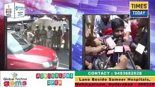 TS Inter Results Controversy AISF Activists Protest At Secretariat