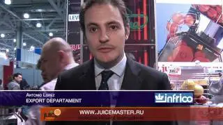 Infrico на стенде Джусмастер