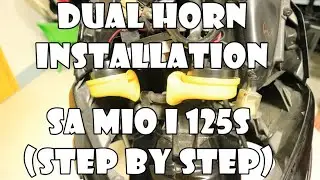 DUAL HORN INSTALLATION ON MIO i 125S