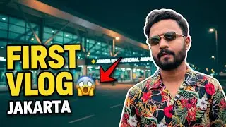 My First Vlog in Jakarta 🇮🇩 | Cousin Arrived From Dubai 😱 | New Year Night 🔥