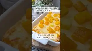Prościej się nie da! 4 składniki, idealny na diecie! Sernik z MANGO! 🥭😋#shorts #białko