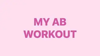 MY 3MIN AB WORKOUT//SLOWLY BUT SURELY GETTING THEM BACK BEFORE SUMMER