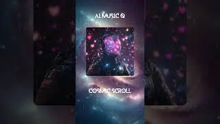 🌌 [AI Music] Cosmic Scroll | Digital Cosmos Meets Universe Vibes 🚀✨ #aimusic  #ai음악 #shorts