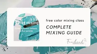 color mixing | some common colors in our palette