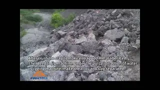 ferrochrome jigging process, to recovery alloy from slag #kevinzhao