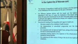 WHS 2014 Healthy Cities and Prevention - Keynote