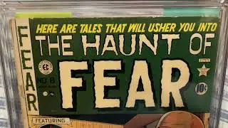 CGC Comics Eye Candy ! Haunt of Fear # 8 !!