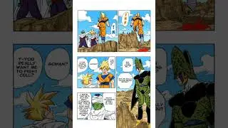 dragon ball z manga full color Gohan vs cell part 1