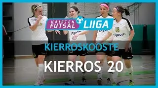 Naisten Futsal-Liigan kierroskooste I KIERROS 20/2021