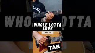 Whole lotta love - Led Zeppelin #guitar #violao #tab #tablatura #tutorial