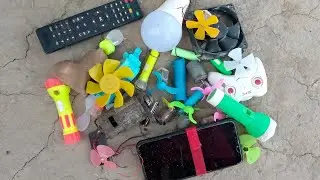 Breaking and opening toys and dc motor fan 🙏 //☢️ Toy Mini Fan