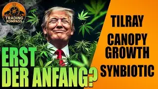 CANNABIS AKTIEN: Wie hoch geht es ⁉️ 🤯 Canopy Growth, Tilray, SynBiotic SE | Analyse & Kursziele