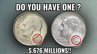 Top 5 Most Valuable One Dimes Roosevelt  Worth Millions OF Dollars: Coins Worth Big Money!
