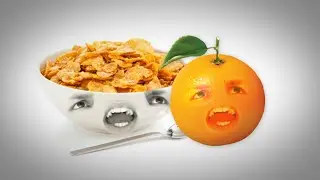 CEREALS AND ORANGE WITH PABLO