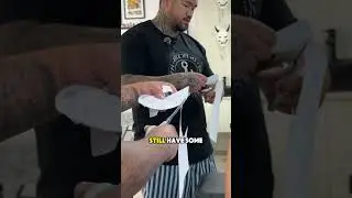 Процесс нанесения тонкой татуировки