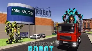 Super Robot Transport Truck 3D (By Open Sky Studio) Android Gameplay HD
