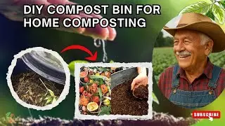 How to Recycle Kitchen Scraps to Compost | DIY Compost Bin for Home Composting