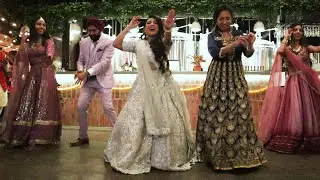 Groom's Family Suprise Performance Bhangra & Bollywood