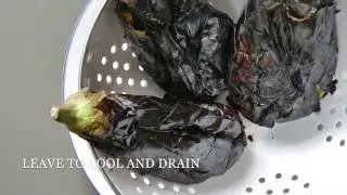 Smoked aubergine puree
