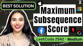 Maximum Subsequence Score #leetcode #leetcode75 #interviewquestions