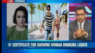&lsquo;A&rsquo; Certificate for showing woman drinking liquor; will this change under new CBFC chief?