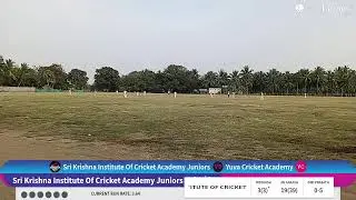 Yuva Cricket Academy vs Sri Krishna Institute Of Cricket Academy Juniors live cricket match |  live