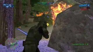 Star Wars Battlefront (2004) - Amador: Deep Forest Post TCW gameplay (New Horizons)