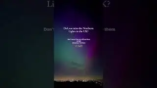 Northern lights in Uk #mustwatch #northernlights #london #uk #shorts