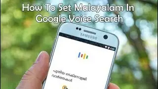 Malayalam google voice search