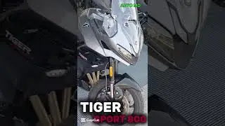 NEW SPORT TRIUMPH TIGER DETTAGLI AKRAPOVIC MARMITTA