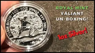 Royal Mint 1oz Silver Robin Hood Un-Boxing!