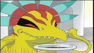 Digimon Season 1 ~ Joe Agitates Vegimon & Digitamamon