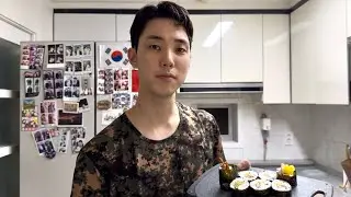 Джин готовит &laquo;кимпаб&raquo; 🇰🇷