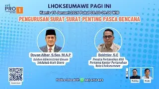 PENGURUSAN SURAT - SURAT PENTING PASCA BENCANA