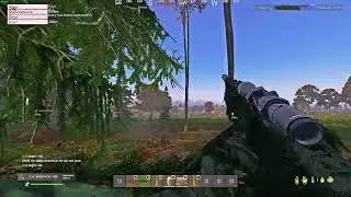 Bravo's Unmatched Precision 864m Headshot on Princess Gaz from OMEN Clan!  DayZ Ground Zero 2