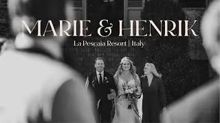 Epic International Love Story | La Pescaia Resort Tuscany Wedding Film | Marie & Henrik
