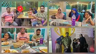 Dinner vlog with our Riyaz mama family🥰| Mandhi Biriyani| Zafira won Award🎊
